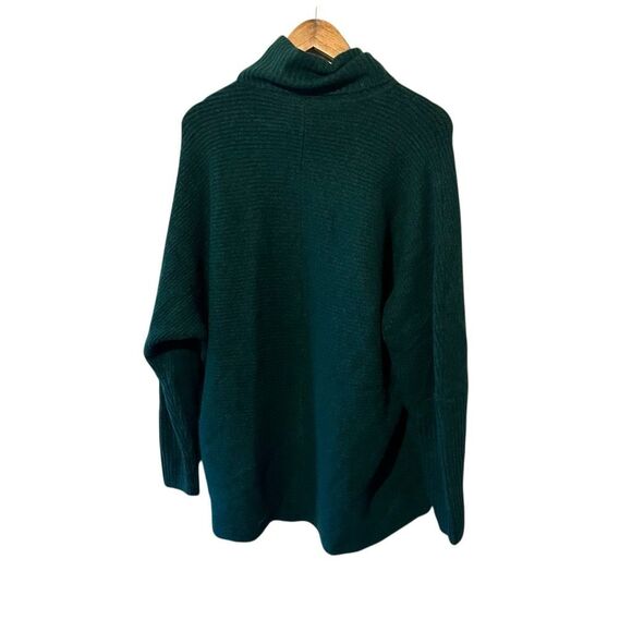 Vince Camuto Turtleneck Green knit sweater size large - Picture 3 of 7